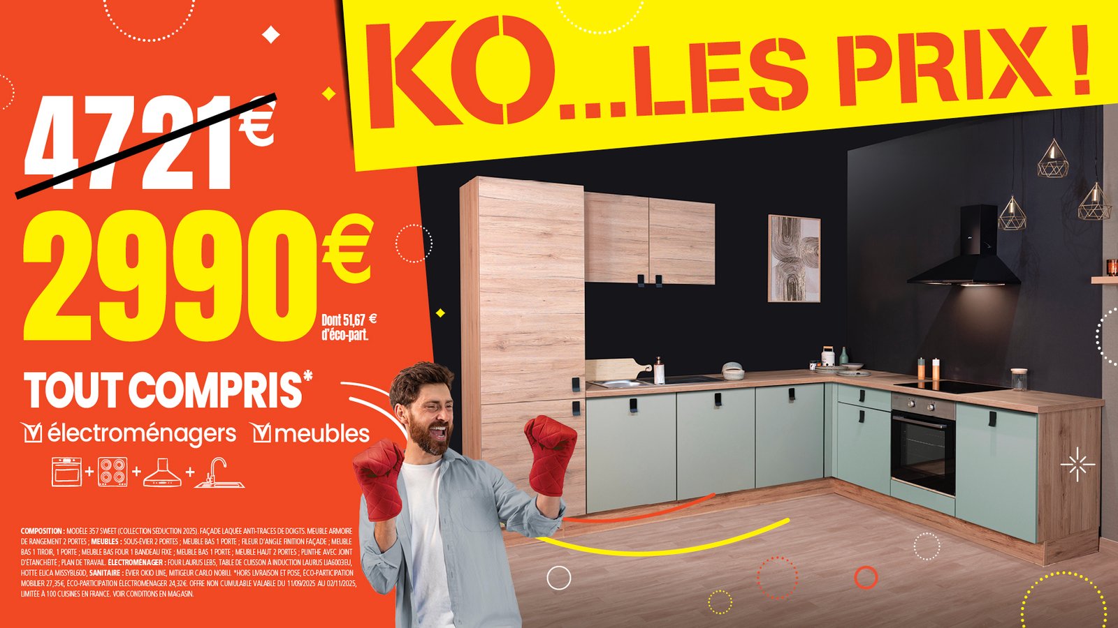 K.O. Les prix